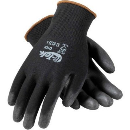 PIP PIP® 33-B125/XXL G-Tek® GP„¢ General Duty Nylon Glove Polyurethane Coated Black XXL 33-B125/XXL